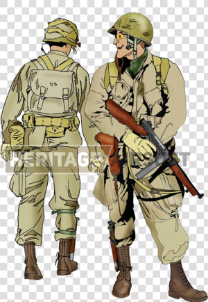 Ww2 Us Paratrooper Loadout  HD Png Download