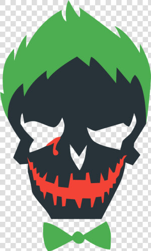 Joker Clipart Anonymous Face   Suicide Squad Joker Icon  HD Png Download