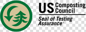 Us Composting Council  39 s Seal Of Testing Assurance Program  HD Png Download