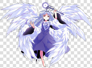 Highly Responsive To Prayers Mystic Square Angel Sariel   Sariel Touhou  HD Png Download