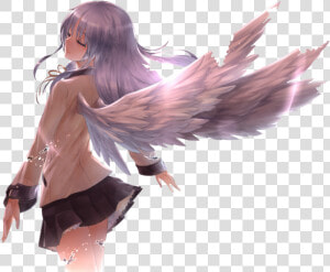 Anime  Angel  And Angel Beats Image   Kanade Tachibana  HD Png Download