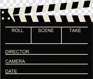 Clapperboard Png Image   High Resolution Clapper Board  Transparent Png