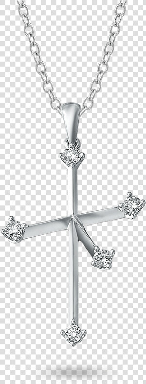 Southern Cross Diamond Pendant White Gold Shimansky   Locket  HD Png Download