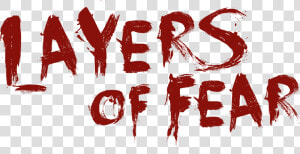 Image Result For Layers Of Fear Logo   Layers Of Fear Legacy Logo  HD Png Download