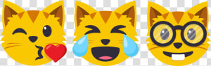 Cat Emoji Png   Cat Themed Emoji By Emojione  Transparent Png