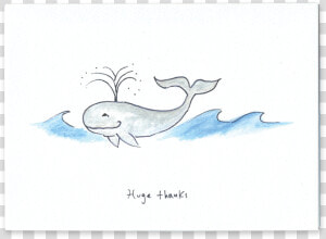 Huge Thanks   Beluga Whale  HD Png Download