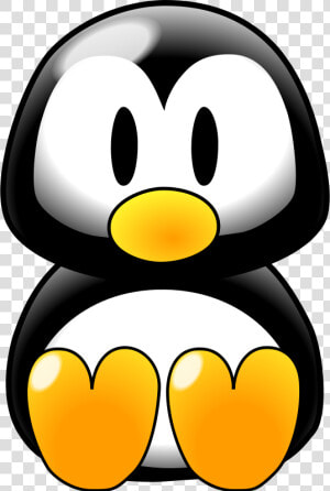 Baby Tux   Cute Clipart Animals  HD Png Download