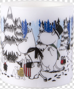 Moomin Candle  8 Cm  Winter Forest   Muminmugg Vinter 2019  HD Png Download