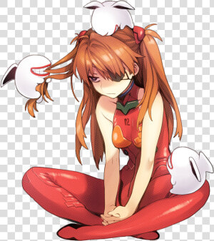 Asuka Langley Soryu Fanart  HD Png Download