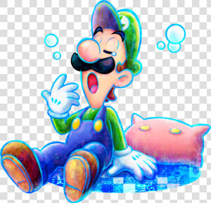 🥧enclosed Grand Dad   Mario And Luigi Dream Team Luigi  HD Png Download