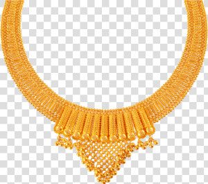 Chandra Jewellers 22kt Yellow Gold Necklace For Women   Pc Chandra Necklace Collection With Price  HD Png Download