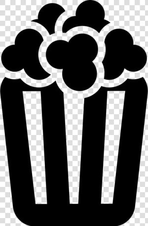 Transparent Popcorn Clipart Png   Popcorn Logo Black And White  Png Download