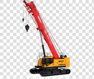 Transparent Crane Png   Sany Telescopic Crawler Crane  Png Download