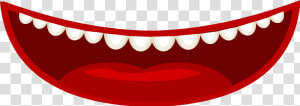 Smile Mouth Lip Tooth Clip Art   Animated Mouth No Background  HD Png Download