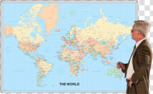 World Map Whiteboard  HD Png Download