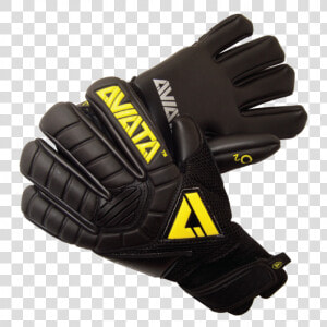 Aviata O2 Black Mamba Goalkeeper Gloves   Leather  HD Png Download