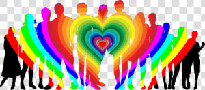 Family  Love  Rainbow  Boy  Child  Chromatic  Colorful   We Are One Family Logo  HD Png Download