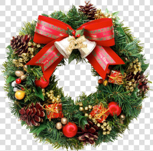 Christmas Wreath Png Download   Real Christmas Wreath Png  Transparent Png