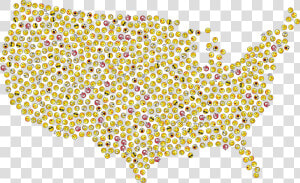 This Free Icons Png Design Of United States Smileys   Blank Editable Congressional District Map  Transparent Png