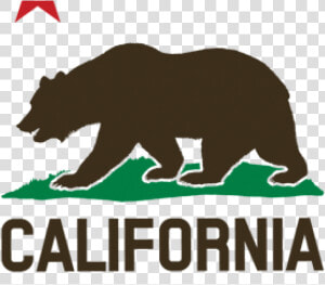 California Clipart Bear   California State Flag Clipart  HD Png Download