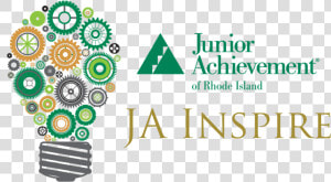 Trajan Stacked   Junior Achievement Inspire  HD Png Download