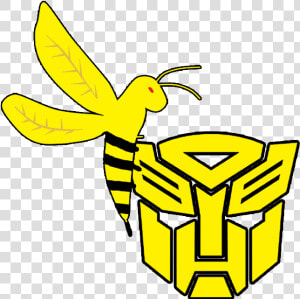 Bumblebee Clipart Simple   Transformers Bumblebee Logo Png  Transparent Png