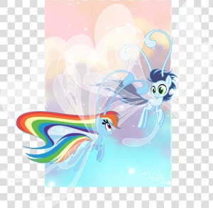 Mlp  My Little Pony  And Rainbow Dash Image   Mlp Nightly Breezies  HD Png Download