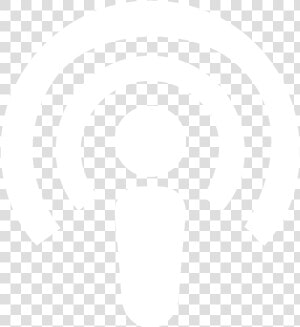 Podcast   Itunes Podcast Logo White  HD Png Download