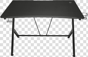 Gxt 711 Dominus Gaming Desk   Arozzi Arena Leggero Compact Gaming Desk Black  HD Png Download