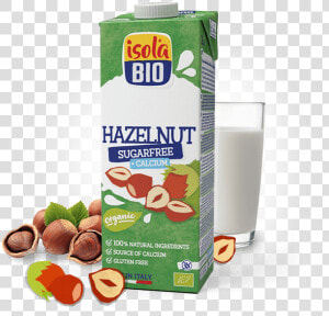 Hazelnut Drink   Isola Bio Organic Hazelnut Milk  HD Png Download