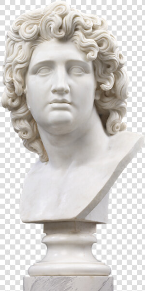 Bust Of Alexander The Great   Bust  HD Png Download