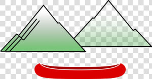 Canoe With Big Image   Canoe Side View Clipart  HD Png Download