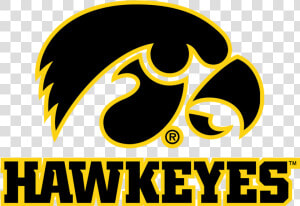 University Of Iowa Wikipedia   Iowa Hawkeyes Logo  HD Png Download