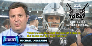 Michael Lombardi Derek Carr Raiders Jon Gruden   Next Year Raiders  HD Png Download