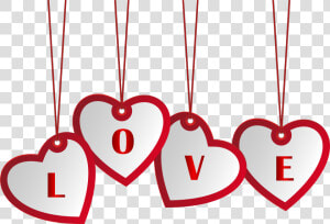 Hanging Love Hearts Png Image   Happy Birthday Love Png  Transparent Png