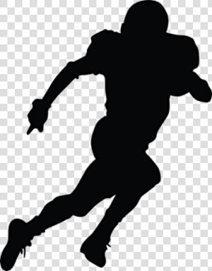 American Football Football Player Clip Art   Football Player Silhouette Png  Transparent Png