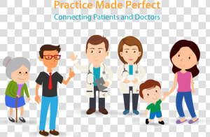 Doctor Family Cartoon Png   Png Download   Doctor Family Cartoon Png  Transparent Png