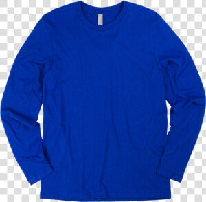 Royal Blue   Nxt   Long sleeved T shirt  HD Png Download