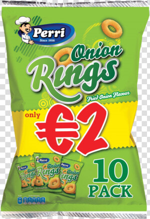 Perri Onion Rings 10pk   Tayto Onion Rings  HD Png Download