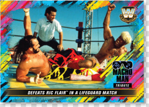 2018 Topps Wwe Heritage Defeats Ric Flair In A Lifeguard   Aadi Lagna Patrika  HD Png Download