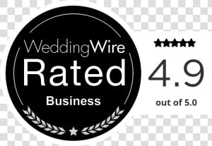 Wedding Wire Rated Business   Wedding Wire  HD Png Download