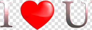 Heart I Love You Red Png Image   Love U Red Png  Transparent Png