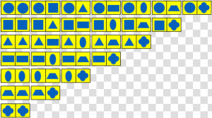 Esquema Dominó Figuras Geométricas   Dominos De Figuras Geometricas  HD Png Download