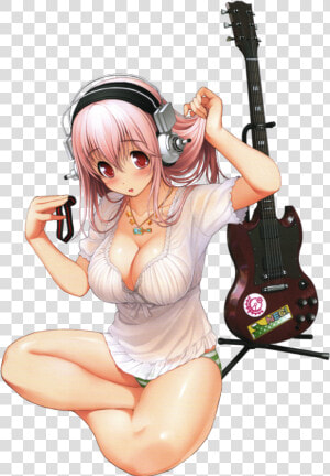 Super Sonico Render  HD Png Download