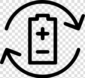 Rechargeable Batteries Recycling   Rechargeable Batteries Icon Png  Transparent Png