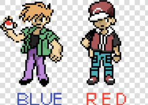 Transparent Red Pokemon Png   Trainer Red Pokemon Origins  Png Download