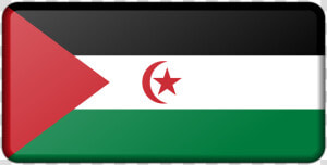 Sahrawi Arab Democratic Republic Flag Clip Arts   Western Sahara Flag  HD Png Download