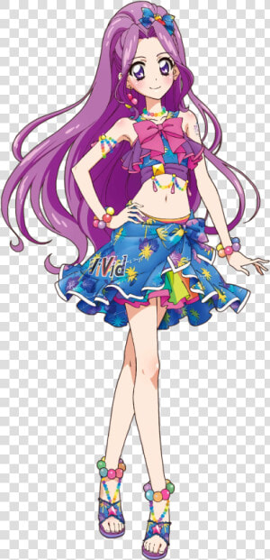 Summer Day Moon Coord mikuru   Mizuki Aikatsu  HD Png Download