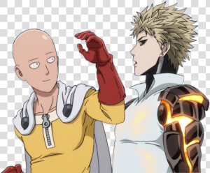 Saitama And Genos Png  Transparent Png