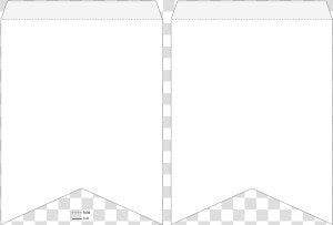 Swallow tail Pennant Banner Template   Flag Banner Template Png  Transparent Png